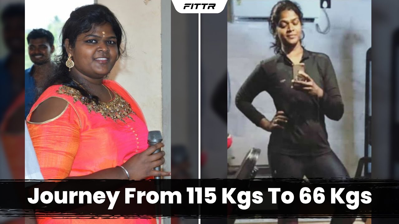 Weight Loss Transformation – Journey From 115 Kgs To 66 Kgs