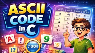 ASCII Code in C 🧑🏻💻🔠 Language