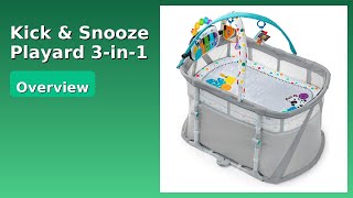 REVIEW (2026): Kick & Snooze Playard 3-in-1. ESSENTIAL details.