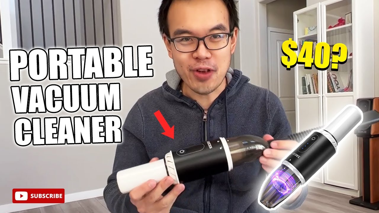 Best Mini Portable Vacuum Cleaner under 40 XREXS Portable Vacuum