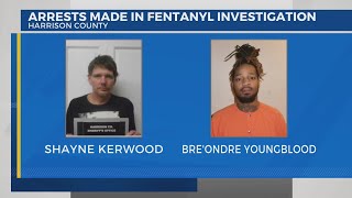 Two arrested after "large" amount of fentanyl found