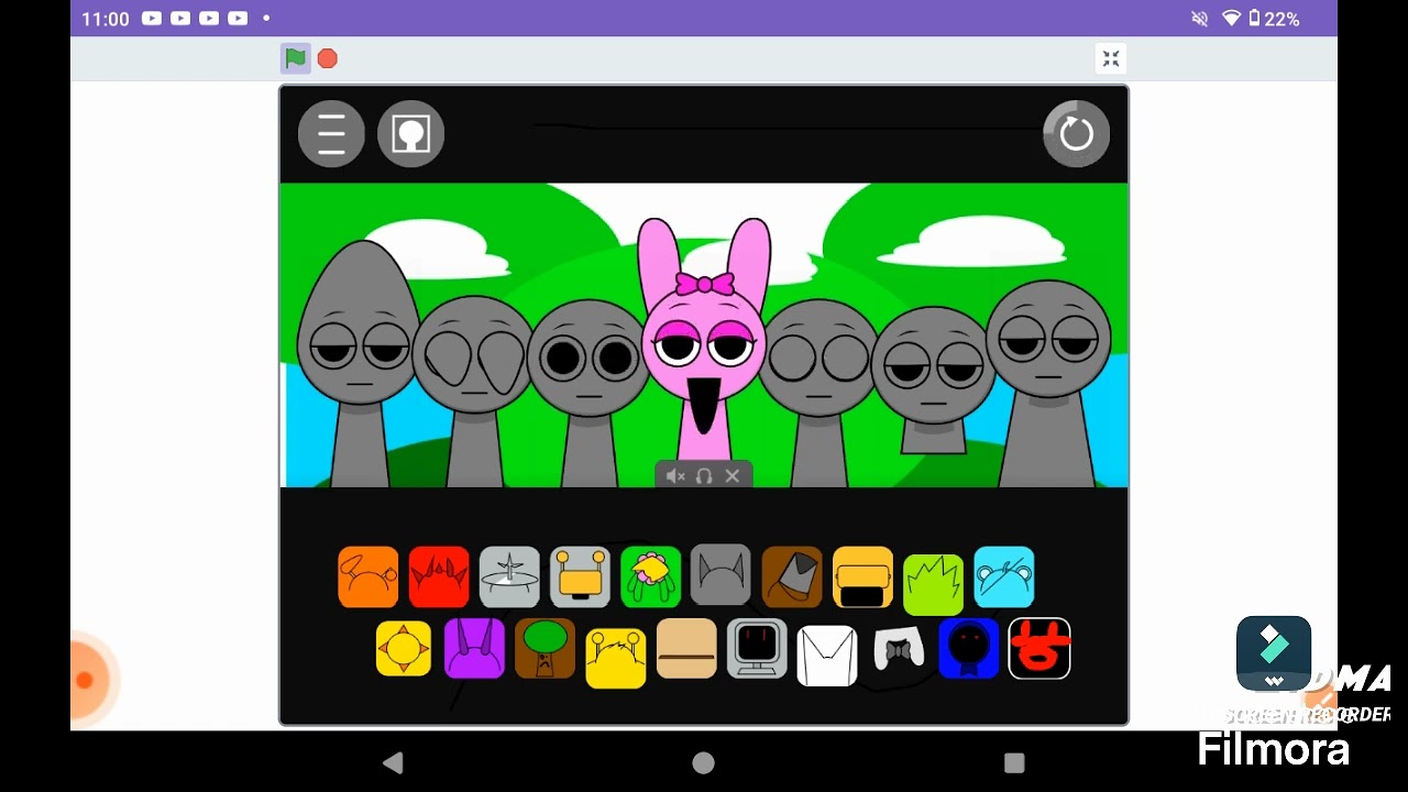 I made my own sprunki mod