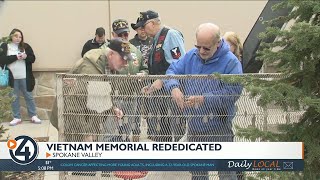 Rededication ceremony held at Spokane Veterans Memorial Center