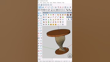 #sketchup tutorial, learn #sketchup , Table, rotate tool #viral #sketchuptutorial #autocad #song