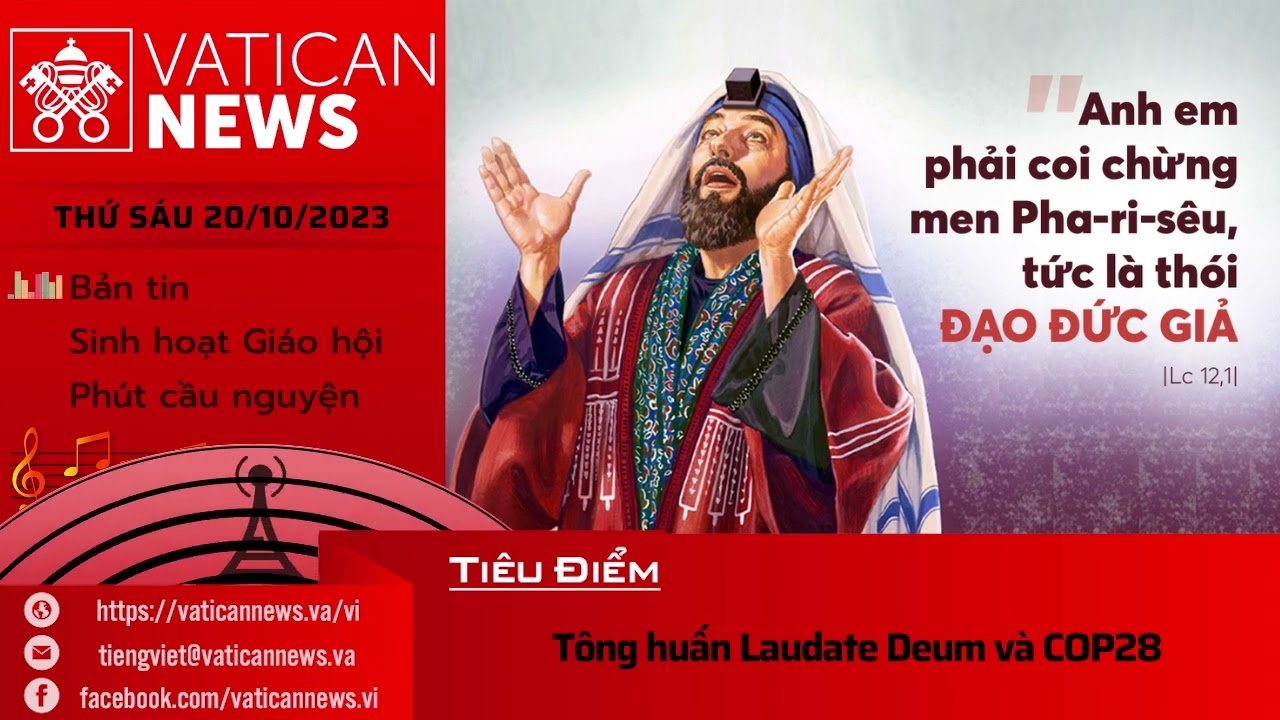 Radio thứ Sáu 20/10/2023 - Vatican News Tiếng Việt