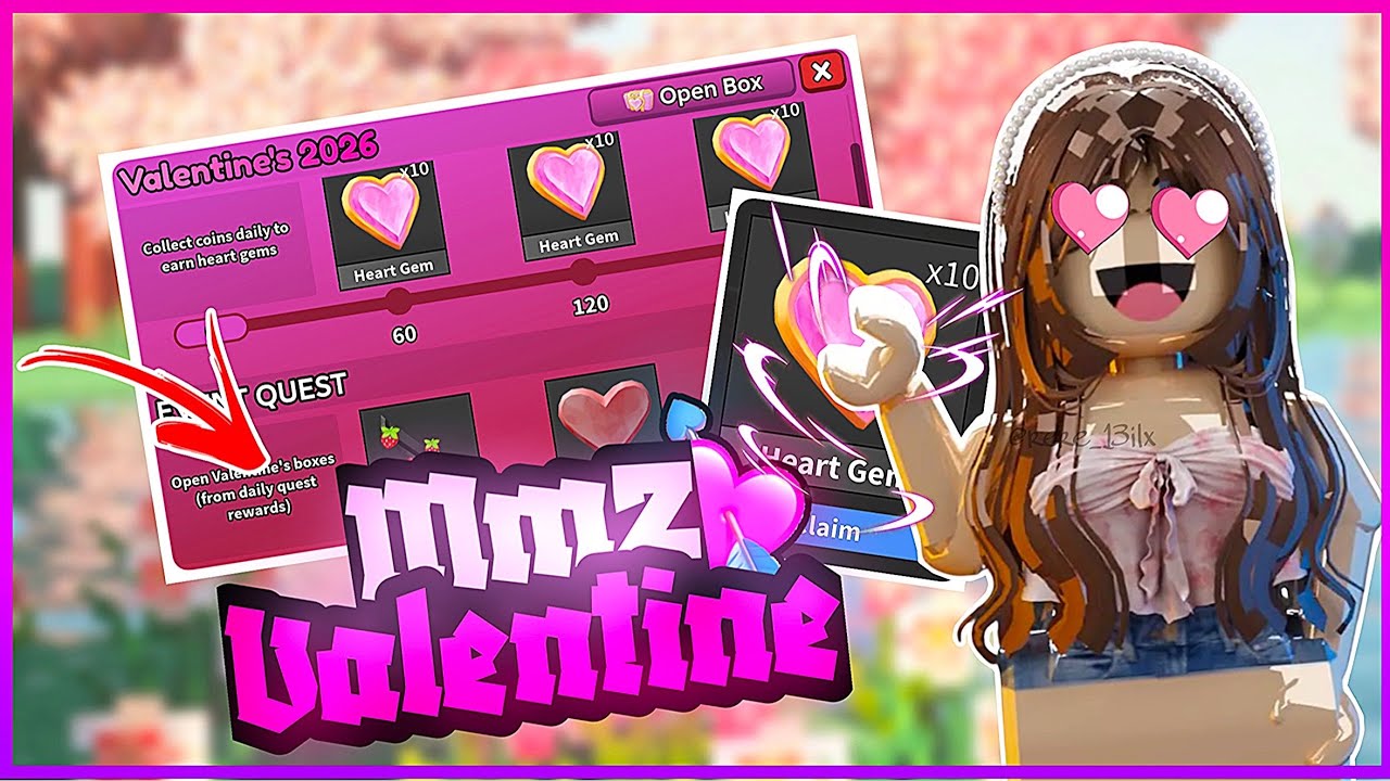 تحديث valentine mm2💘!