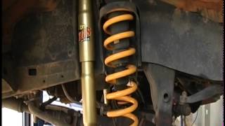 TJM Accessories suspension up grade and LRA Long Range Automotive fuel tanks