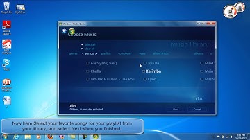 HOW TO CREATE MUSIC PLAYLISTS IN WINDOWS MEDIA CENTER IN WINDOWS 7 (PART-1)