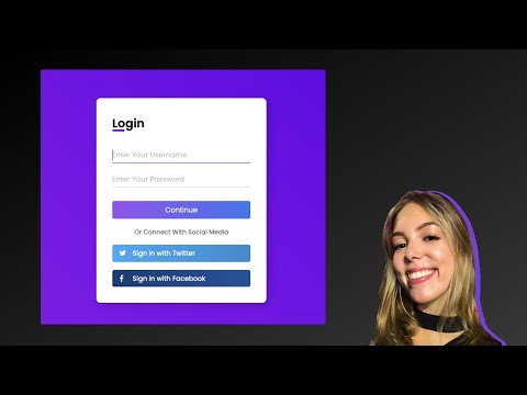 Criando um formulário de login responsivo com HTML e CSS