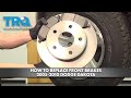 How to Replace Front Brakes 2005-2010 Dodge Dakota