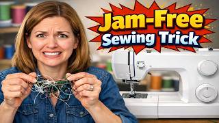 How to Stop Sewing Machine From Jamming Frequently🪡🧵(Easy Fix)