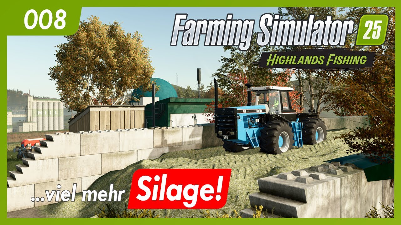 LS25 | Kinlaig - 008 | ...viel mehr Silage! | Highlands Fishing | gameplay
