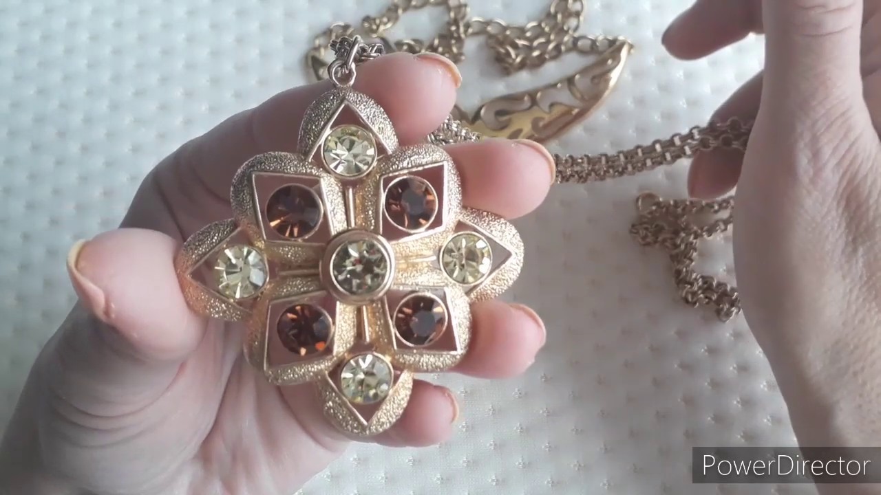 Распаковка винтажной бижутерии