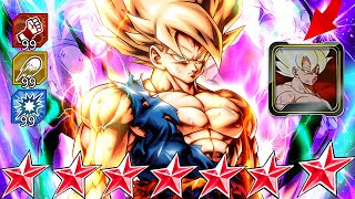 14 STARS MAX ARTS BOOSTED LF NAMEK GOKU WITH HIS NEW PLAT EQUIPMENT IS BROKEN! (Dragon Ball Legends)