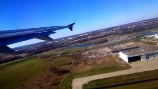 Takeoff Delta Airbus 319 from IND Indianapolis Flight 2092