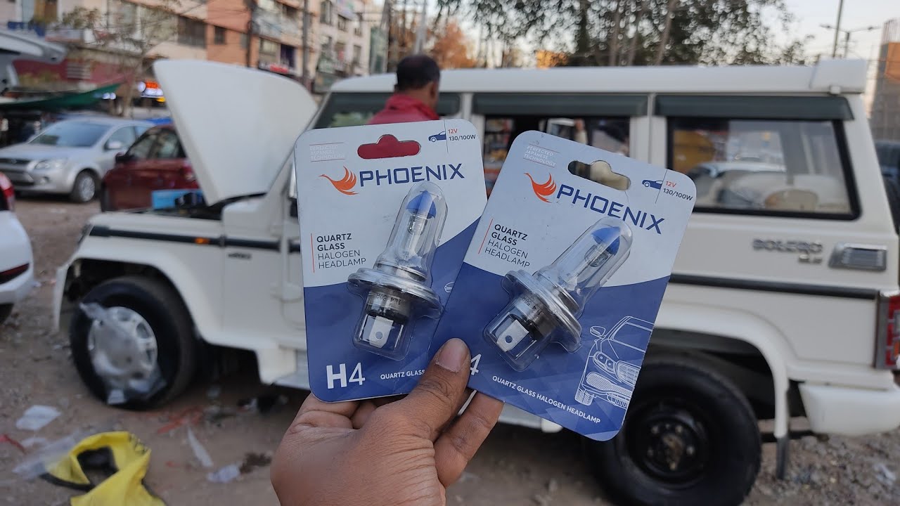 Mahindra Bolero Headlights Relay Installation H4 130/100W Bulbs with