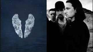 U2 & Coldplay - Where Midnight Has No Name (Mashup)