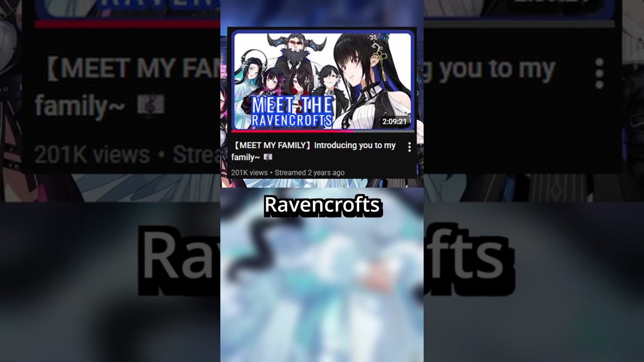 Nerissa Ravencrofts Illegal Family Stream? #vtuber #hololive #japan #jpop #music