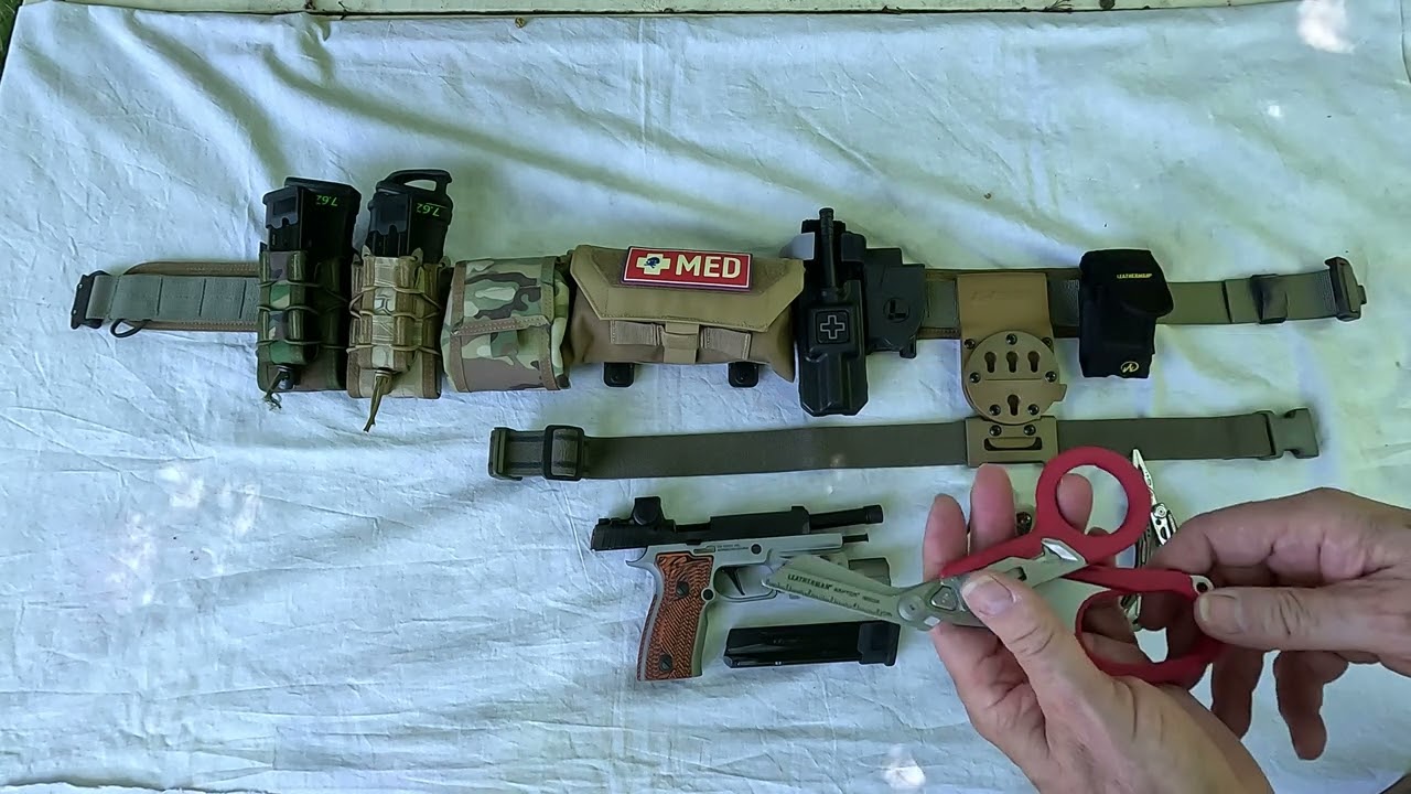 Battle Belt - Finally settled on the best configuration for me.