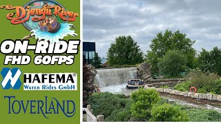 Djengu River at Toverland | POV OnRide - Full HD 2023 | HAFEMA River Rapids @coasteridiot