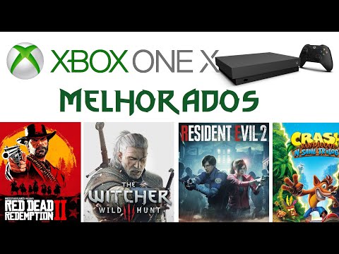 Vídeo: Aqui Estão Todos Os Jogos Aprimorados No Xbox One X