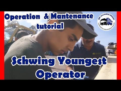 Youngest Business Owner!! Schwing Concrete Pump | New Business Tutorial