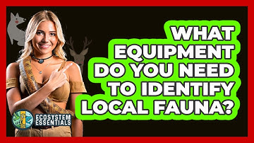 What Equipment Do You Need To Identify Local Fauna? - Ecosystem Essentials