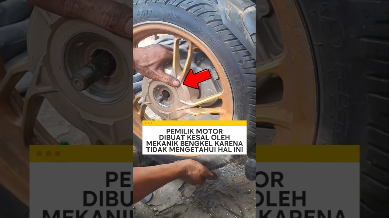 pemilik motor dibuat kesal oleh mekanik bengkel karena tidak mengetahui hal ini ❗ #videoviral