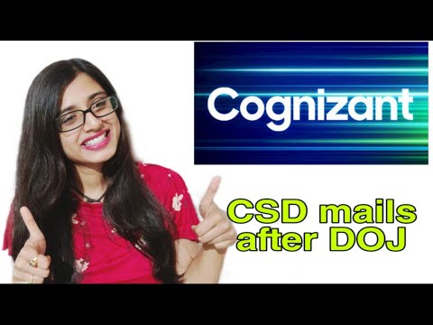 CSD mails After Date of Joining || Cognizant || Doubt Clearing Session