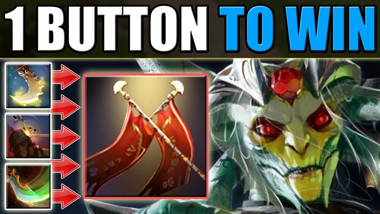 Однокнопочная Дота [Нажми "R" - Получи урон с Дуэли] Абилити Драфт