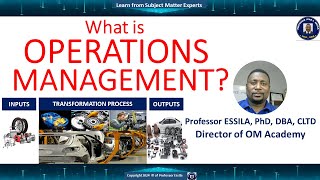 Operations Management Simplified: Complete Course Breakdown, Part 1 of 2