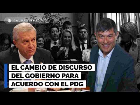 Gobierno cede en austeridad fiscal para llegar a acuerdo con PDG en Proyecto de Reconstrucción Nacional