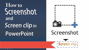 PowerPoint - Using the Screenshot and Screen clipping tool