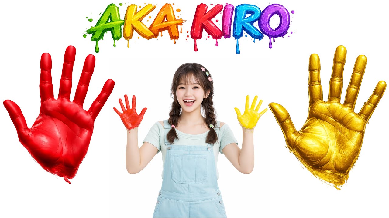 AKA! KIRO! SHIRO! AO! | Color Mixing Viral Trend! 