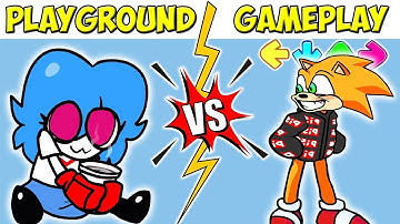 FNF Character Test   Gameplay vs My Playground   Dorkly Sonic, Huggy Wuggy