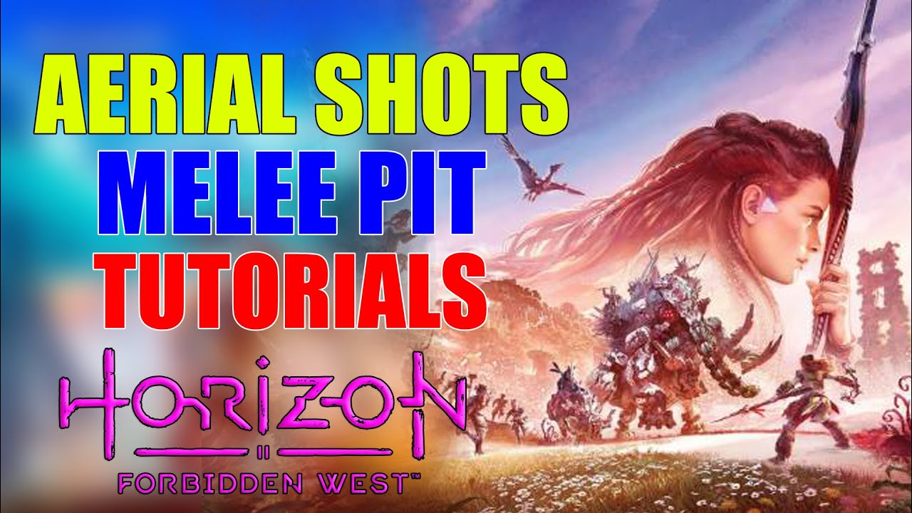 Horizon Forbidden West PS4 Walkthrough All Tutorials | Melee Pit | The ...