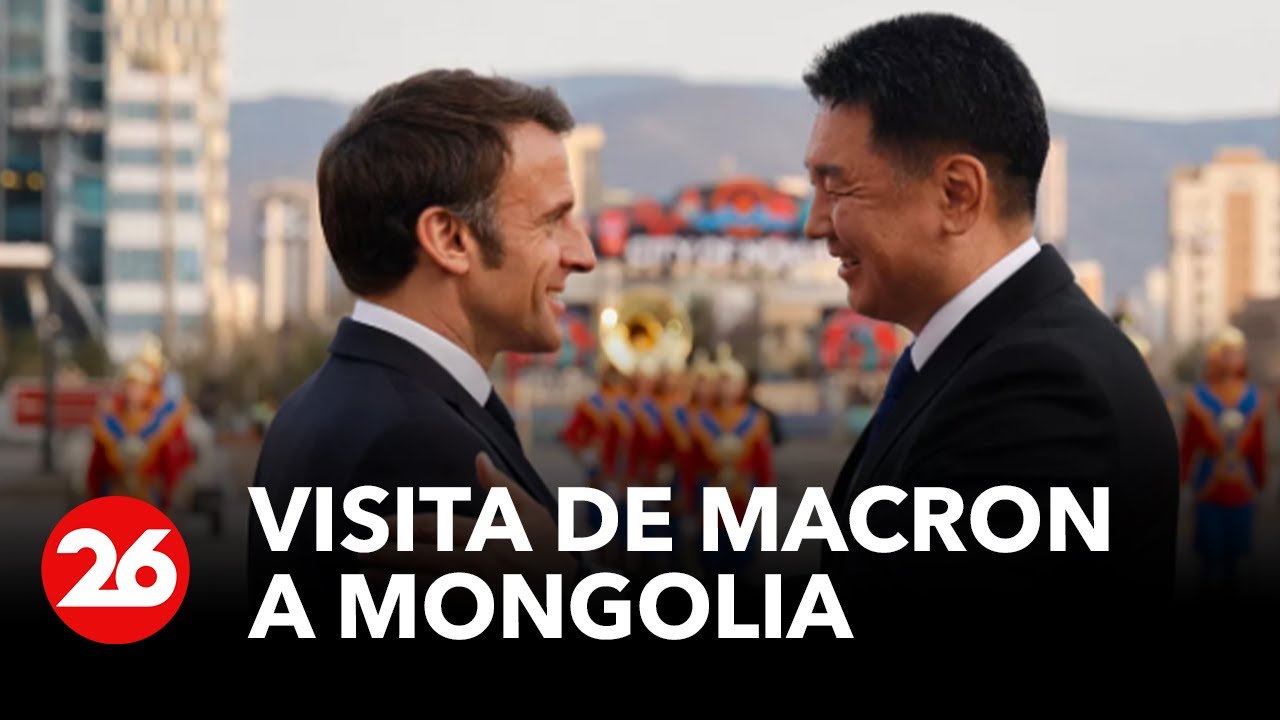 Energías nucleares y renovables: uno de los temas centrales de la visita de Macron a Mongolia