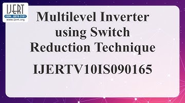 Multilevel Inverter using Switch Reduction Technique
