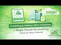 👉 Creating & Adding a New Company in Sage Cloud Accounting | Step-by-Step Tutorial