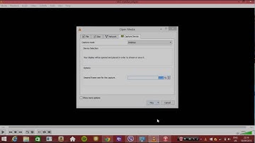 problem in screen recording through vlc