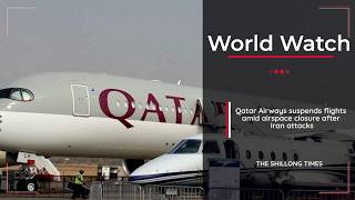 Qatar Airways suspends flights amid airspace closure after Iran attacks