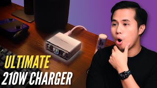 The ULTIMATE 210W Charger for Your Aesthetic Desk Setup - Clever Tachyon Review