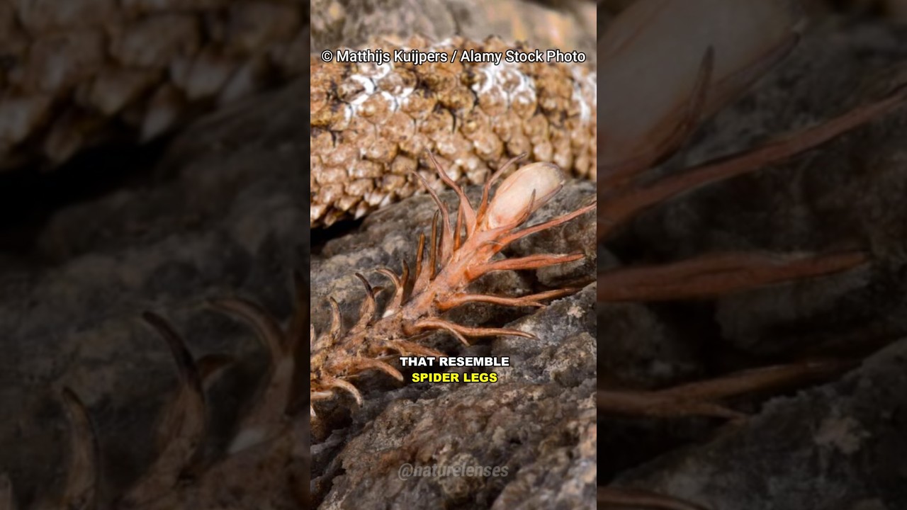 The Spider-Tailed Horned Viper