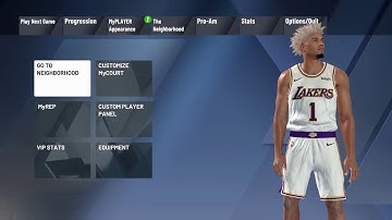 NBA 2K20 - No Rep, No Attribute Caps, No Badge progression