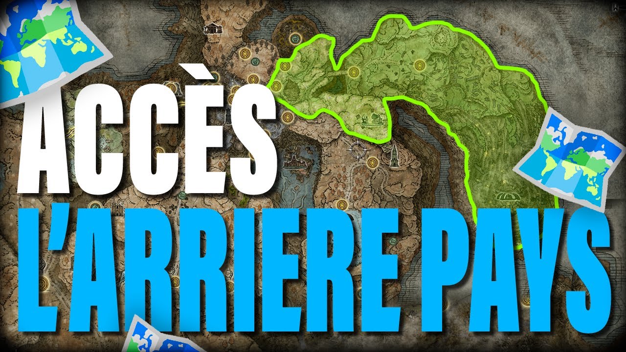 🗺️ ARRIERE PAYS COMMENT Y ALLER ? Elden Ring Shadow of the Erdtree YouTube