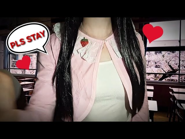 ASMR | Clingy Classmate is OBSESSED with You. | Whispered classmate roleplay