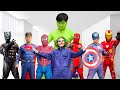 Superheroes need to save hostages from joker  greenhero vs