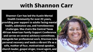 A Life of Purpose: Shannon Carr’s Impact in Mental Health and Beyond