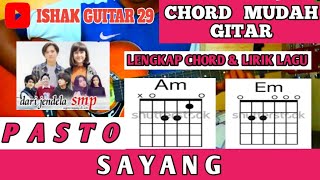 Chord Mudah Gitar (Sayang - Pasto'Ost Sinetron Dari Jendela SMP') By Ishak Guitar 29