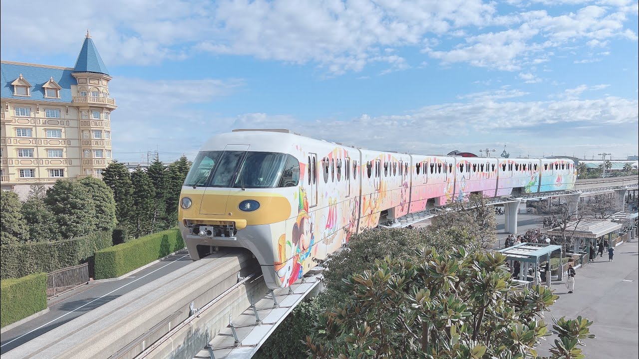 ディズニーリゾートライン - YouTube